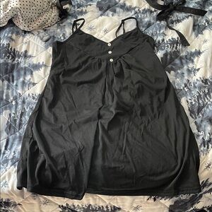 New Elegant Black Chemise XL